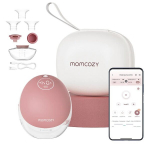 Nutikas kaasaskantav rinnapump Momcozy M9, punane