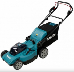 Juhtmeta iseliikuv muruniiduk Makita DLM481CT2, 2x18 V, koos aku ja laadijaga