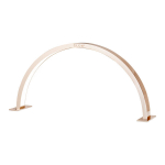 Professionaalne manik&uuml;&uuml;ri lamp Glow Arche II, kuldne