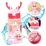 Laste veepudel Bidon koos k&otilde;rrega 600 ML BD30R
