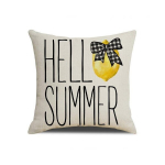 Padjap&uuml;&uuml;r 45 x 45 cm sidruni HELLO SUMMER POD160