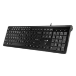 Genius Slimstar 230 klaviatuur USB-&uuml;hendusega, must