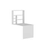 Transformeeritav laud-riiul Sedir, valge