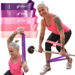 5i harjutusv&ouml;&ouml;de komplekt Mini Band Fit4Med Fitness