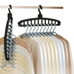 1tk Mitmeauguga Plastikust Riidepuud, Kokkupandav Riidekapp Korraldaja Kodus, Garderoob, Magamistuba.