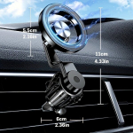 MagSafe Autos hoidik Tugev Magnetiline Telefonihoidik IPhone jaoks