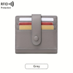 RFID Varastamisvastane Naiste Rahakott, Mitme Kaardi Kaardikott variant-28437, pilka