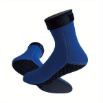 Unisex 3MM Paks Neopreen Sukeldumissokid, Libisemisvastased Soojad Sokkid., Mėlyna