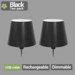 USB lauavalgusti, 2 tk, Juoda