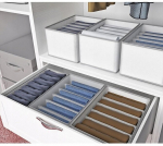 Tugev riiete korraldaja riidekapi sahtli jaoks