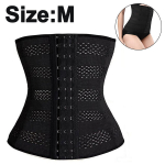 Naiste rihmad, talje treenimiskorsett &ndash; terasest kondiga kehavormiv v&ouml;&ouml; naistele, salendav ja vormiv, must-M