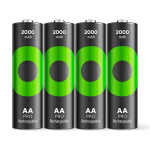 Gp Batteries akud 1x4 ReCyko Pro NiMH AA/Mignon 2000mAh Pro