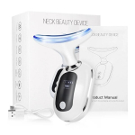 EMS Face and Neck Lift Beauty Device N&auml;omassaaž Red Light Therapy Double Chin Remover Nahka noorendav pinguldav kortsudevastane