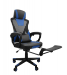 Gilbert kontori-/m&auml;nguritool jalatoega, must/sinine