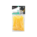 Kaablisidemed Bradas 2,5 x 100 mm, 100 tk., kollased