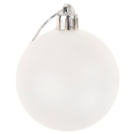 Kuuse ehted plastmassist pallid, 4 cm, 100tk
