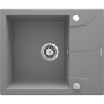 Deante granitinė virtuvinė plautuvė Deante Andante, ZQN_S11A, Metallic grey