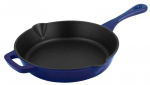 Cs Kochsysteme malmpann 079673 Alpen Cast Iron Pan, 26cm, sinine