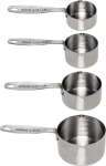 Heirol m&otilde;&otilde;tetopsid 89519 Measuring Cups, 4tk