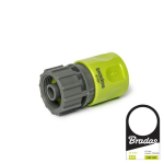 Kiirliitmik sisekeermega 3/4" Bradas LIME LINE STOP-funktsiooniga