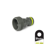Adapter v&auml;liskeermega 3/4" Bradas LIME LINE