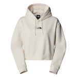 W essential crop hoodie the north face nf0a89exqli moterims smelio spalvos naistele beež NF0A89EXQLI