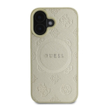 Arva Saffiano Peony Classic Logo MagSafe iPhone 16&ldquo; kaitse&uuml;mbris &ndash; kuldne