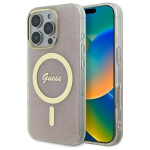Guess GUHMP16XH4STP iPhone 16 Pro Max 6.9" r&oacute;żowy|pink hardcase IML 4G MagSafe