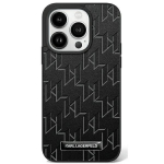 Karl Lagerfeld KLHMP16MPKHPORPK iPhone 16 Plus 6.7" czarny|black hardcase Hot Stamp Magsafe