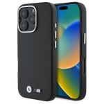 BMW BMHCP16L23PMWK iPhone 16 Pro 6.3"  czarny|black hardcase M Smooth Full Wrapped Metal