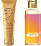 S&auml;ra andev kehakomplekt Avon: piim Encanto Gorgeous ja &otilde;li Summer Mania