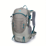 AIONE 30L Spordi Seljakott Ronimiseks - Universaalne Sobivus, Pehme Kest, Triibuline Muster, Pilka