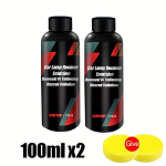 Auto Esituled Taastamise Poleerimiskomplekt Lambi Hoolduskomplekt., 200 ml