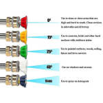 K&otilde;rgsurvepesurite tarvikud,Turbootsik | Survepesuri kinnitus | P&ouml;&ouml;rlev pihustusotsik | Kaasas 5 d&uuml;&uuml;si,