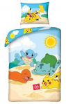 Laste voodipesukomplekt Pokemon, 140x200 cm, 2-osaline