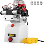 Kahepoolselt t&ouml;&ouml;tav h&uuml;drauliline pump kallurile Vevor 12 V 4,5L