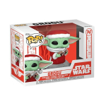 FUNKO POP! Vinyl figuur: Star Wars: The Mandalorian - Holiday Grogu (The Child)