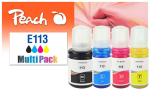 Laserprinteri kassett Peach tindikassett Epson CISS 113 MutliPack remanufactured