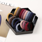 20 tk Minimalistlik V&auml;rviline Juuksek&ouml;ite Komplekt Pehme Elastne Juukser&otilde;ngas, 5#