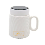 Valge termokeraamiline kruus