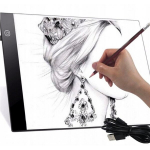 Visanditahvel, XL 33,5 cm 3 tasemega USB valgustus. Joonistuslaud