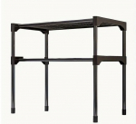 K&ouml;&ouml;giriiul mikrolaineahju jaoks, 2-korruseline, must