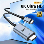 1tk USB-C Kuni HDMI 8K Kaabel 201cm