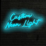 Kohandatav LED neoonm&auml;rk 50.8cm - USB toitega, h&auml;mardatav seinale kinnitatav neoonvalgus., Ledo mėlyna