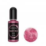 Tee-ise Ehte Tegemine: 10ml Metallik P&auml;rlmutter Pigment Alkoholi Vedelik V&auml;rvaineks Kunstitint., Rubino raudonumo