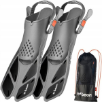 Beon Flex G1 reguleeritavad lestad, suurus 36-41, must/hall