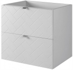 Vannitoakapp, seinakinnitusega, valge TREND, 60 x 46 x 61 cm