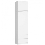 Kapp NORE S60 koos &uuml;lakapiga, valge