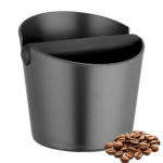 Kohvimasinate tarvikud, Coffee Knock Box, Espresso Dump Bin, Coffee Bin, Espresso Knock Box l&ouml;&ouml;ke neelav vastupidav Barista stiil, must
