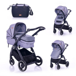 Universaalne k&auml;ru 2in1 Lorelli Adria, Grey